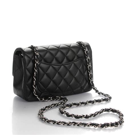 chanel mini bags polyvore|CHANEL Lambskin Quilted Mini Rectangular Flap Black.